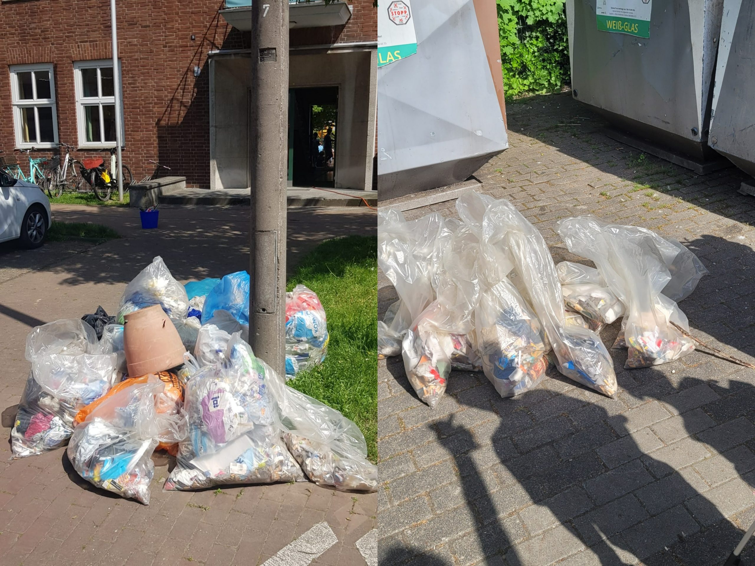 Gemeinsam für die Umwelt! - Erfolg der Müllsammelaktion