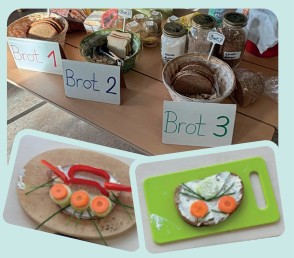 Ernährungsprojekt in Stufe 3